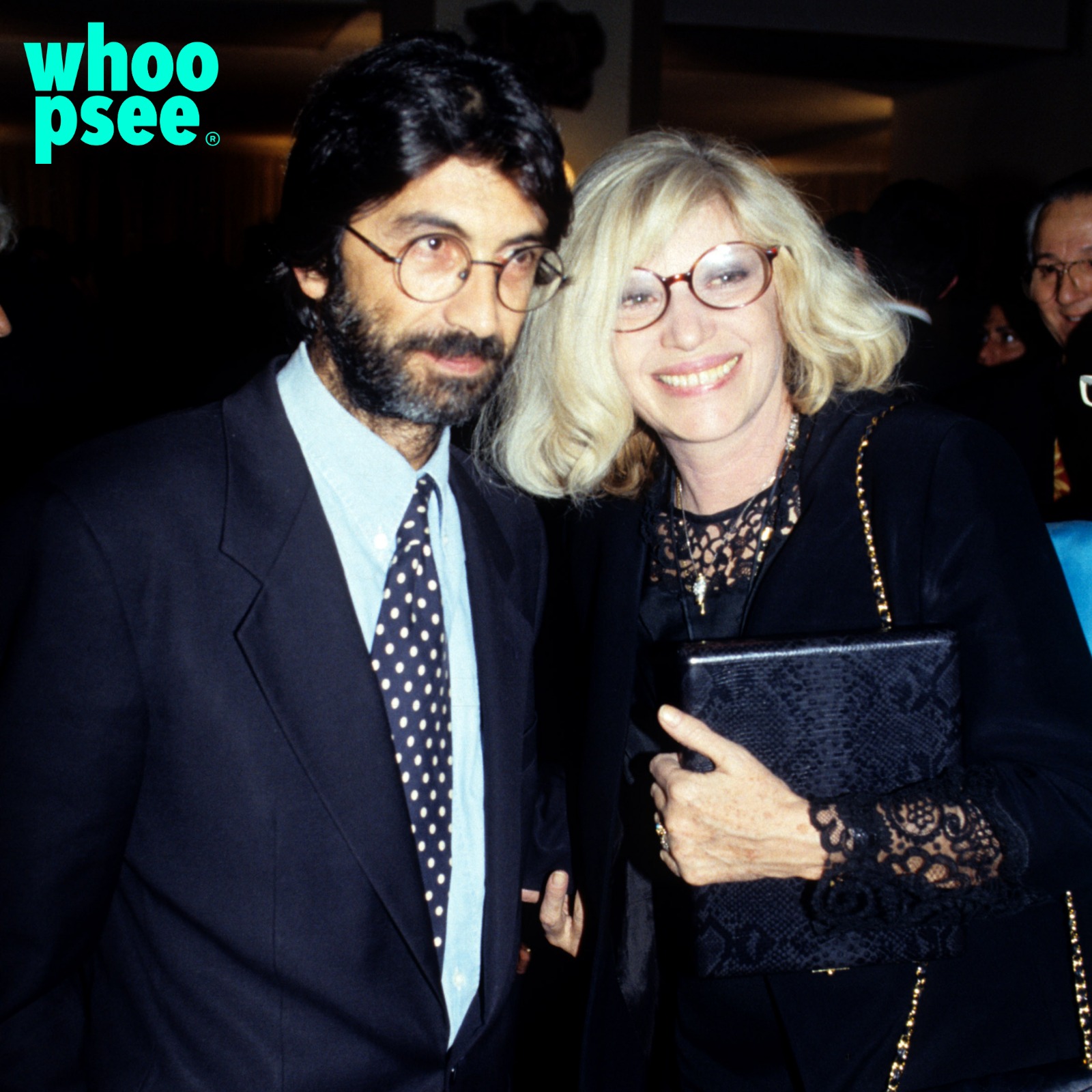 Roberto Russo e Monica Vitti